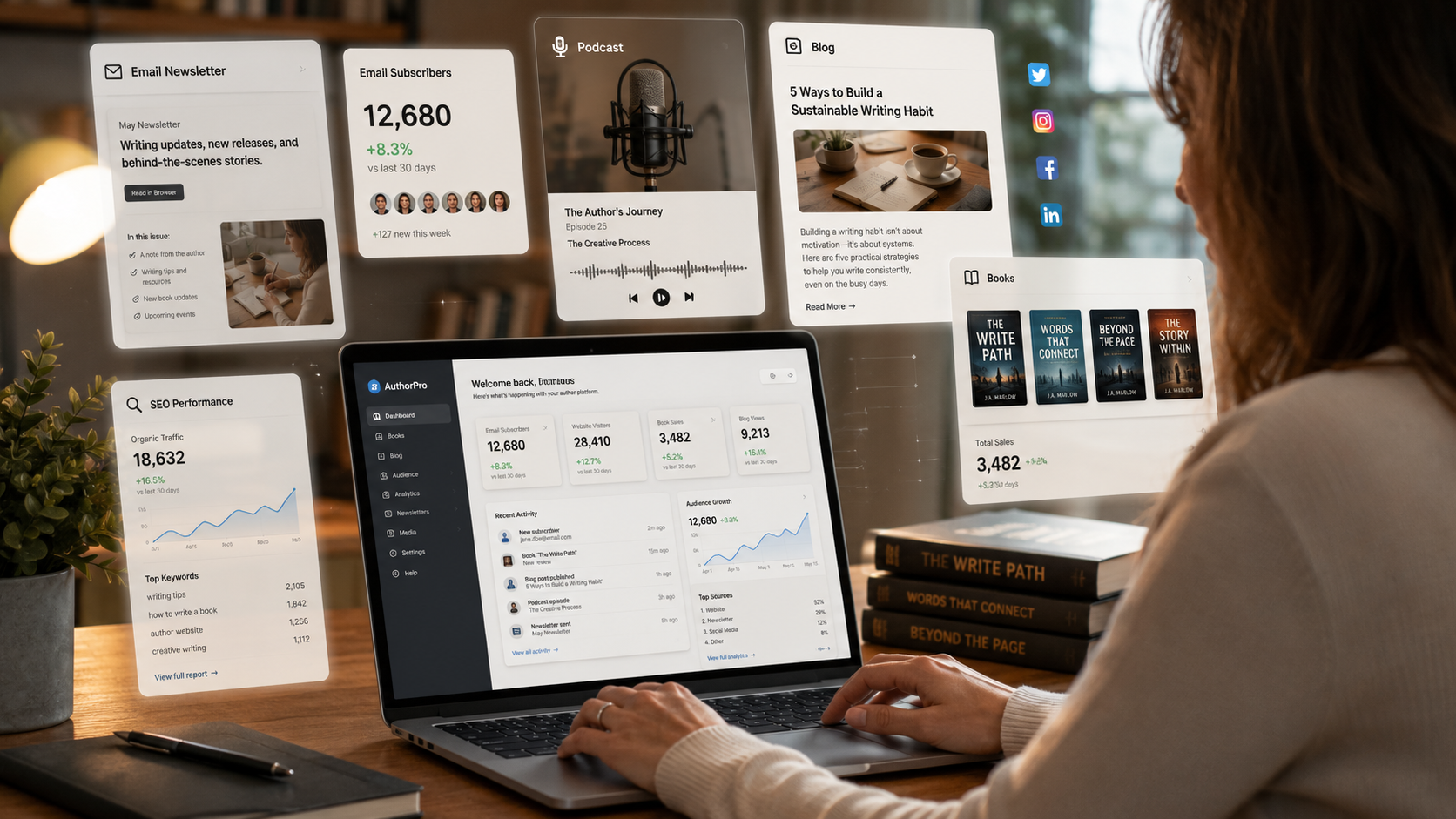 How Authors Can Build a Stronger Online Presence Without Relying Only on Social Media