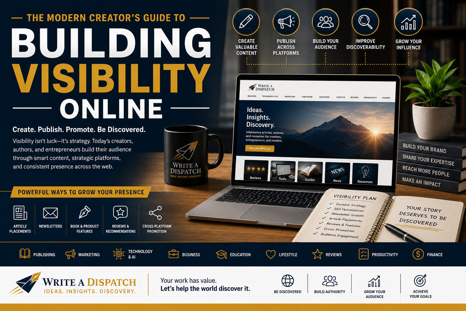 The Modern Creator’s Guide to Building Visibility Online
