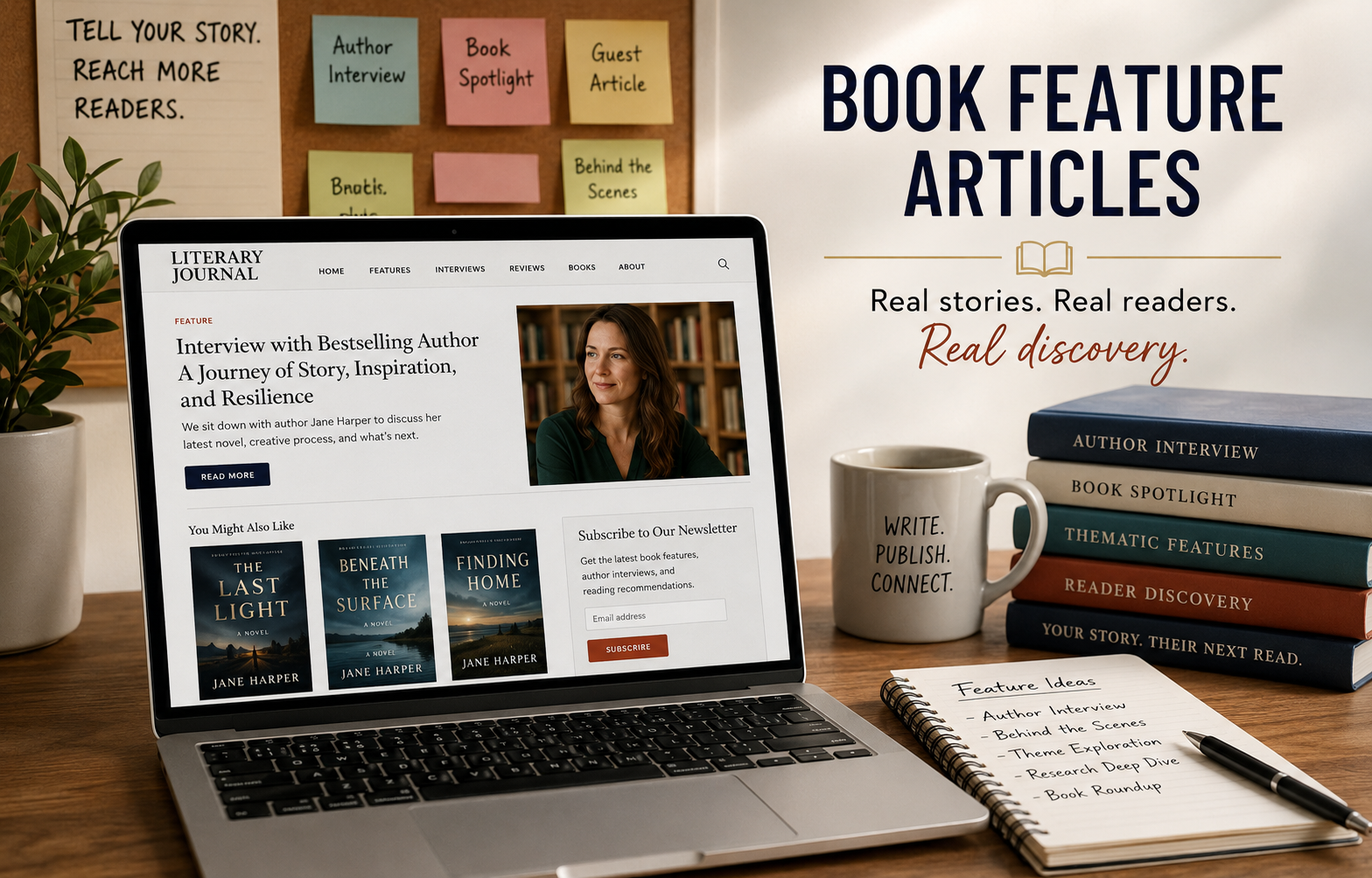 What Is a Book Feature Article and Why Does It Help Authors Get Discovered?